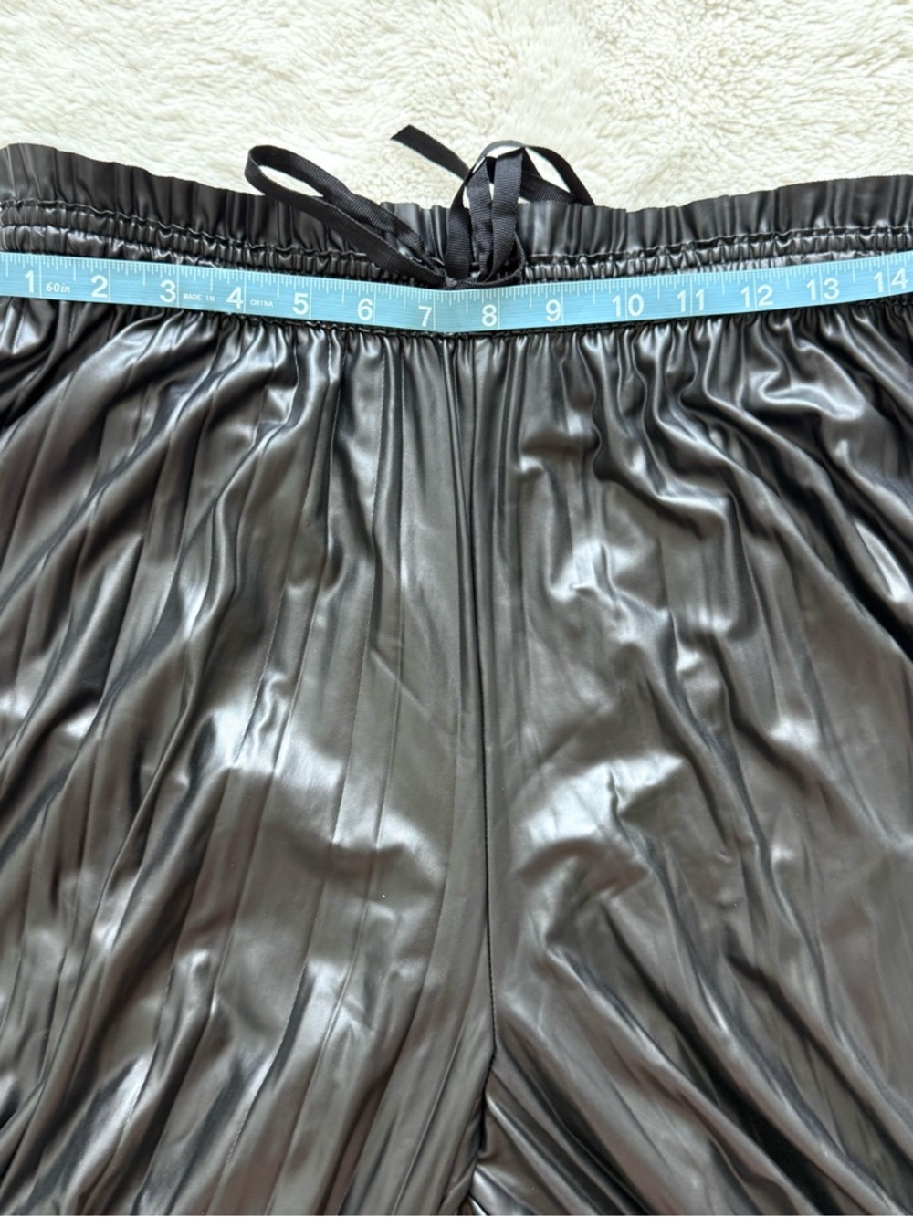 NEW!!! Zara women wide leg pants size L - Picture 7 of 9